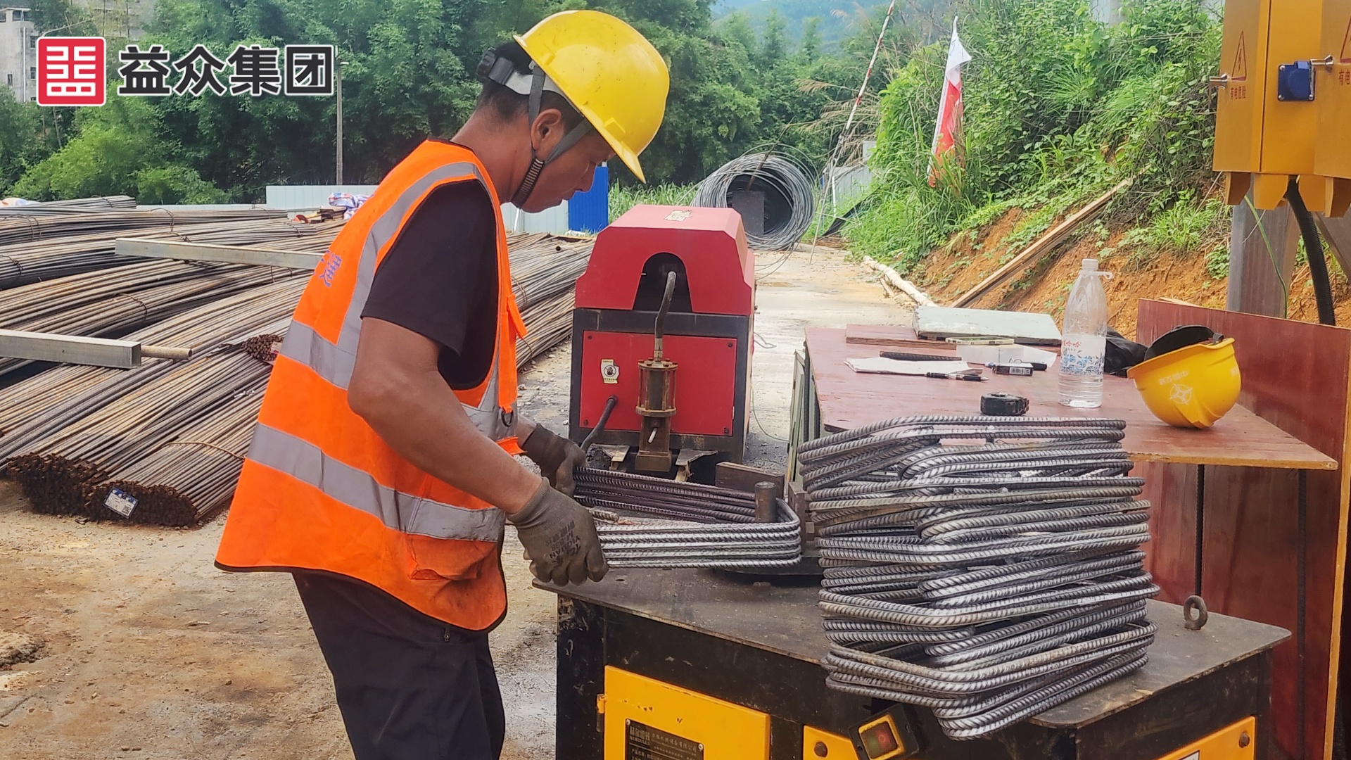 鋼筋場箍筋加工